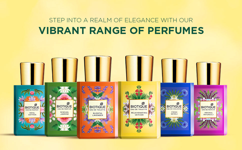Biotique Rejuvenating Vetiver Eau De Toilette 50ml | iBellaa
