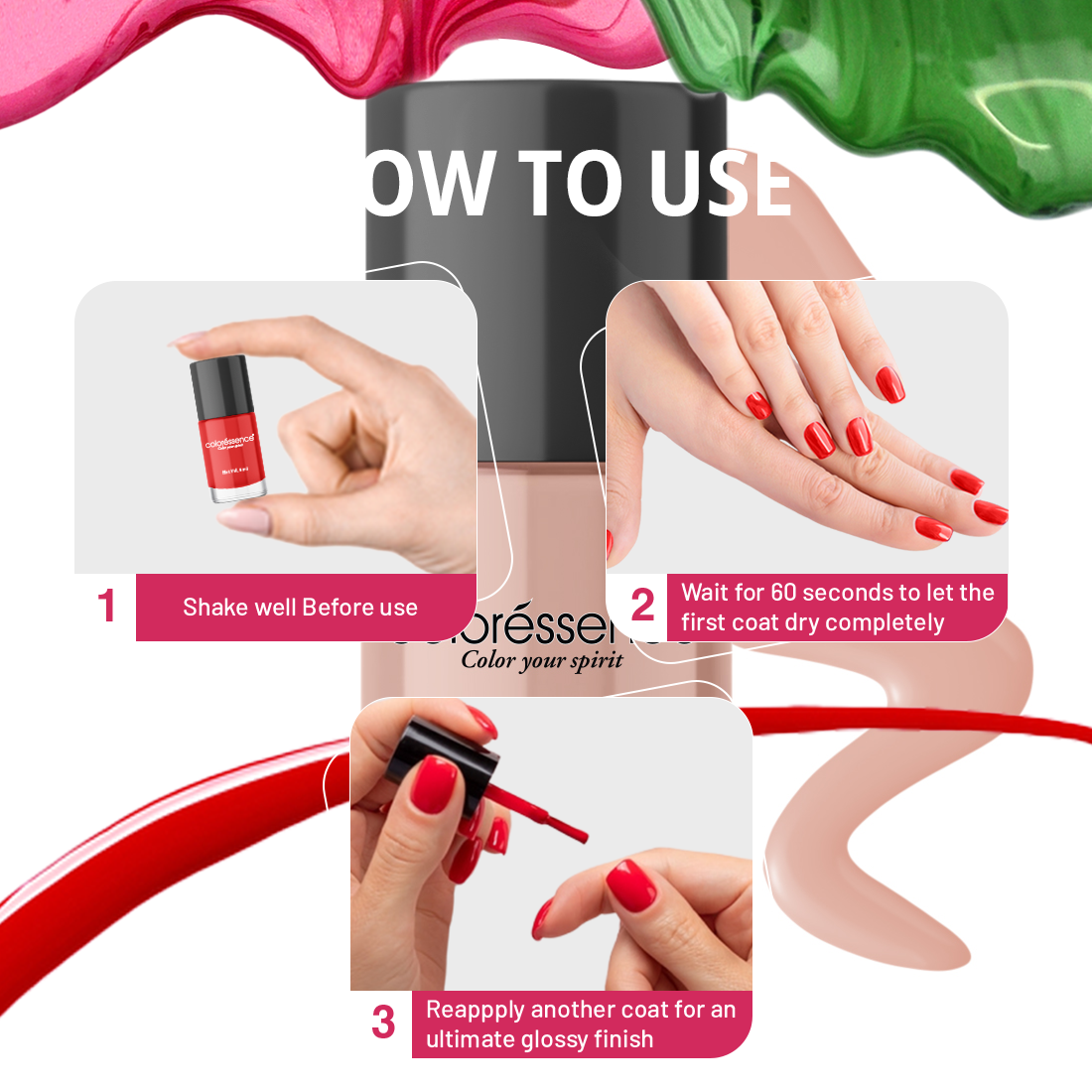 Coloressence Cute Coats Nail Polish | 6 ml | iBellaa