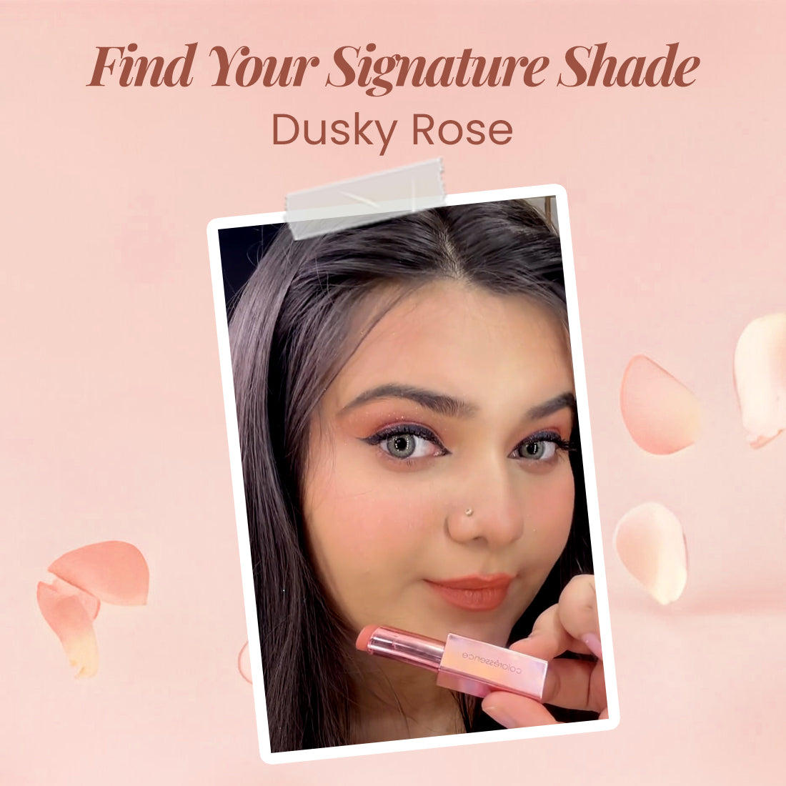 Coloressence Roseate Nudes Long Stay Creamy Matte Lipstick | 3.3 g | iBellaa