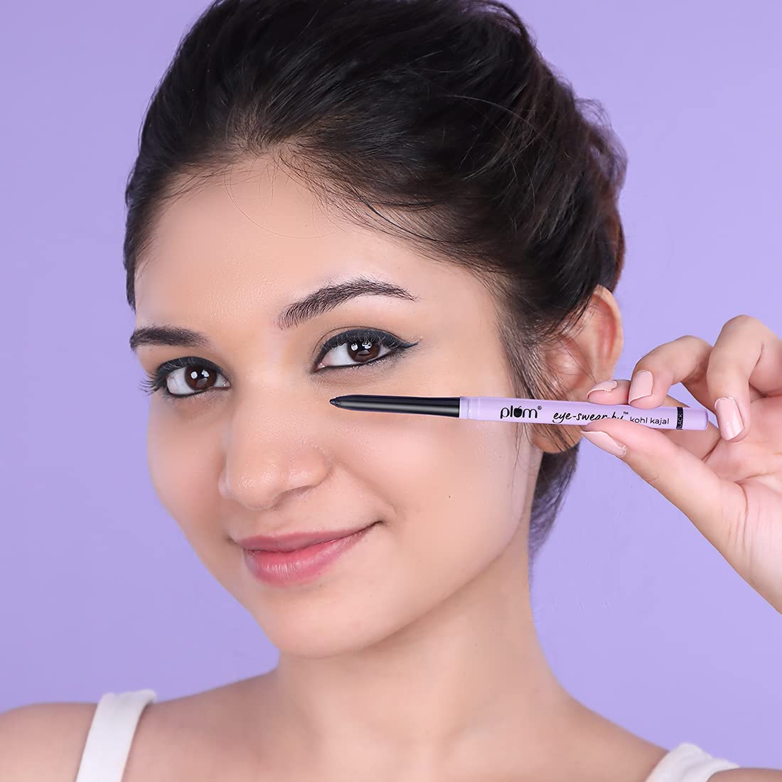 Plum Eye-Swear-By Kohl Kajal - Deep Black | iBellaa