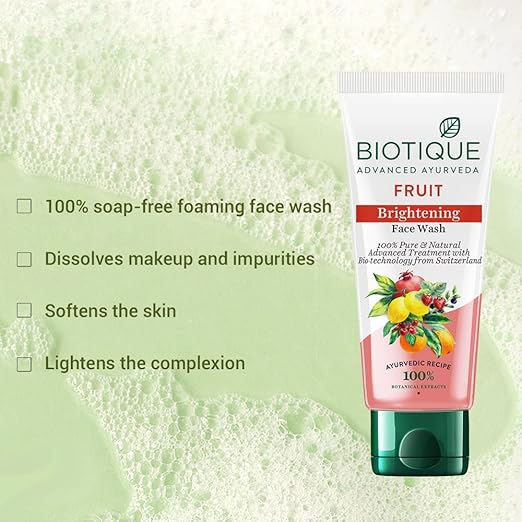 Biotique Fruit Brightening Face Wash | iBellaa