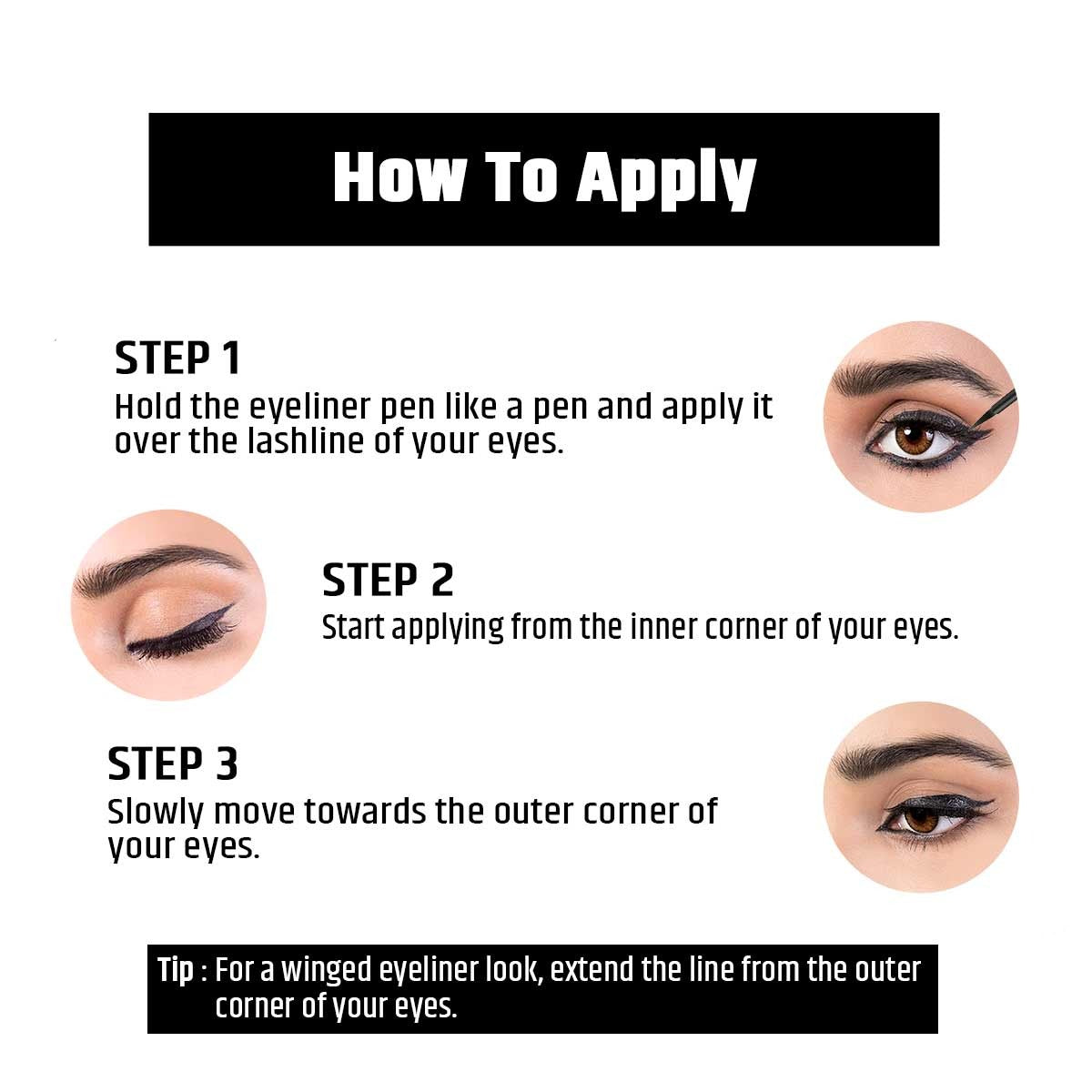 Insight Cosmetics Liner Express Eyepen Shiny Black | 1.5 g | iBellaa