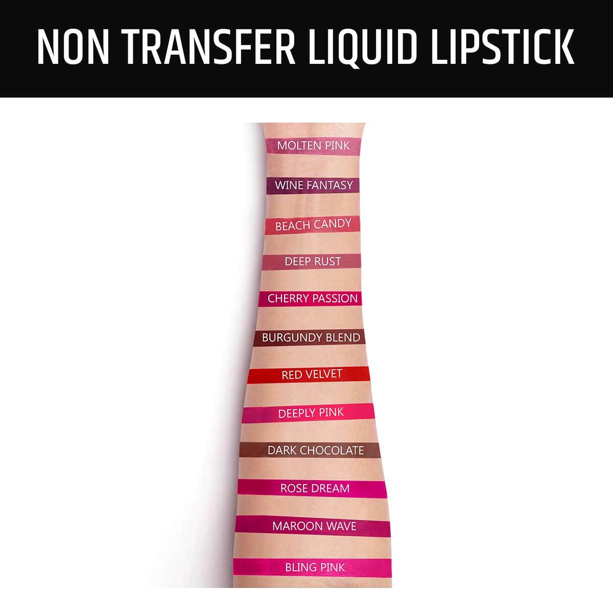 Insight Cosmetics Non transfer liquid lipstick | 4 ml | iBellaa