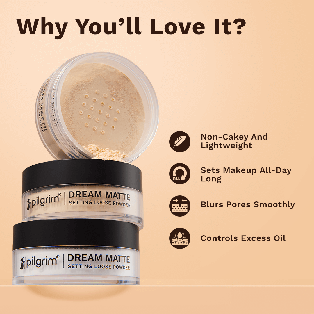 Pilgrim Dream Matte Loose Powder | 8 g | iBellaa