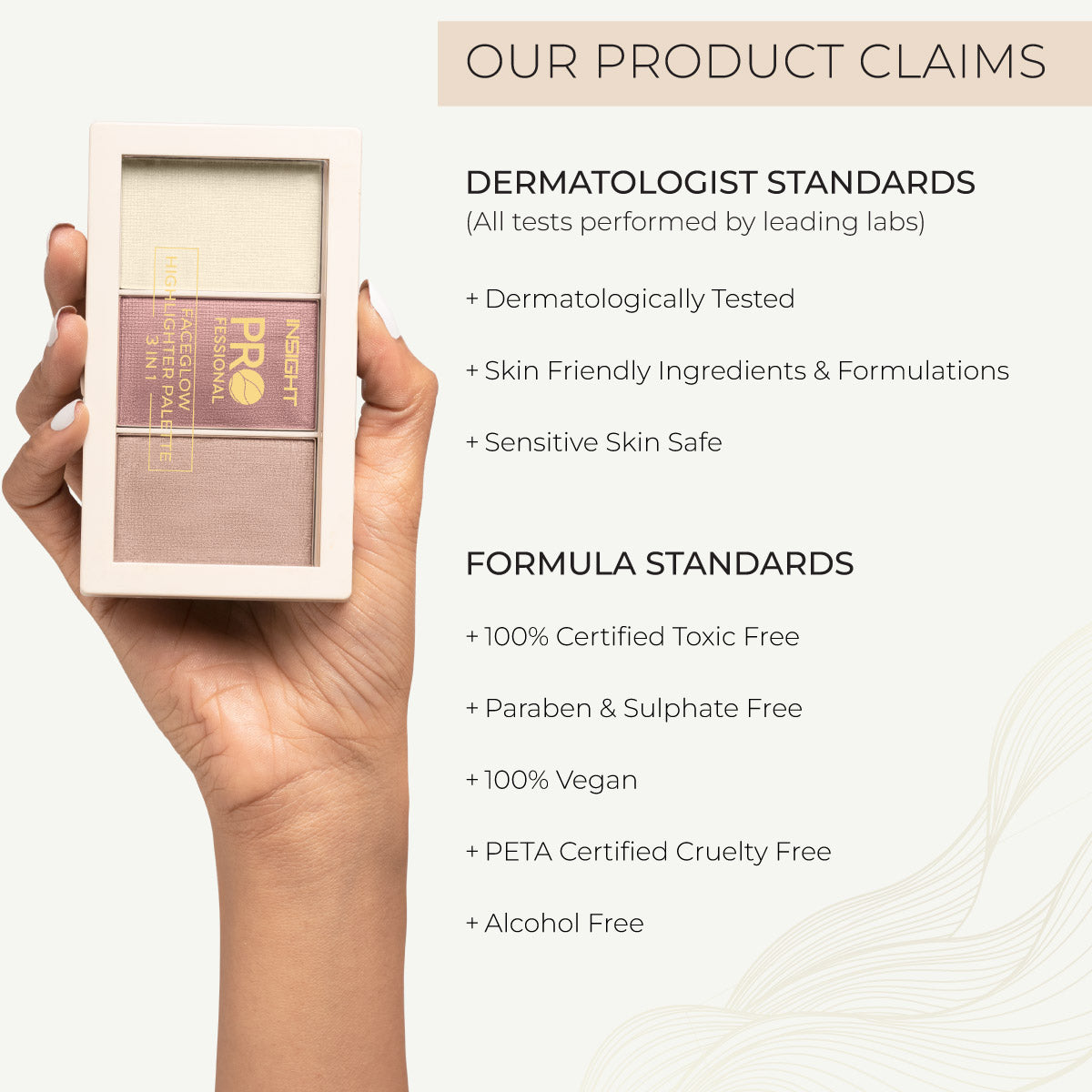 Insight Professional Face Glow Highlighter Palette | 15 g |iBellaa