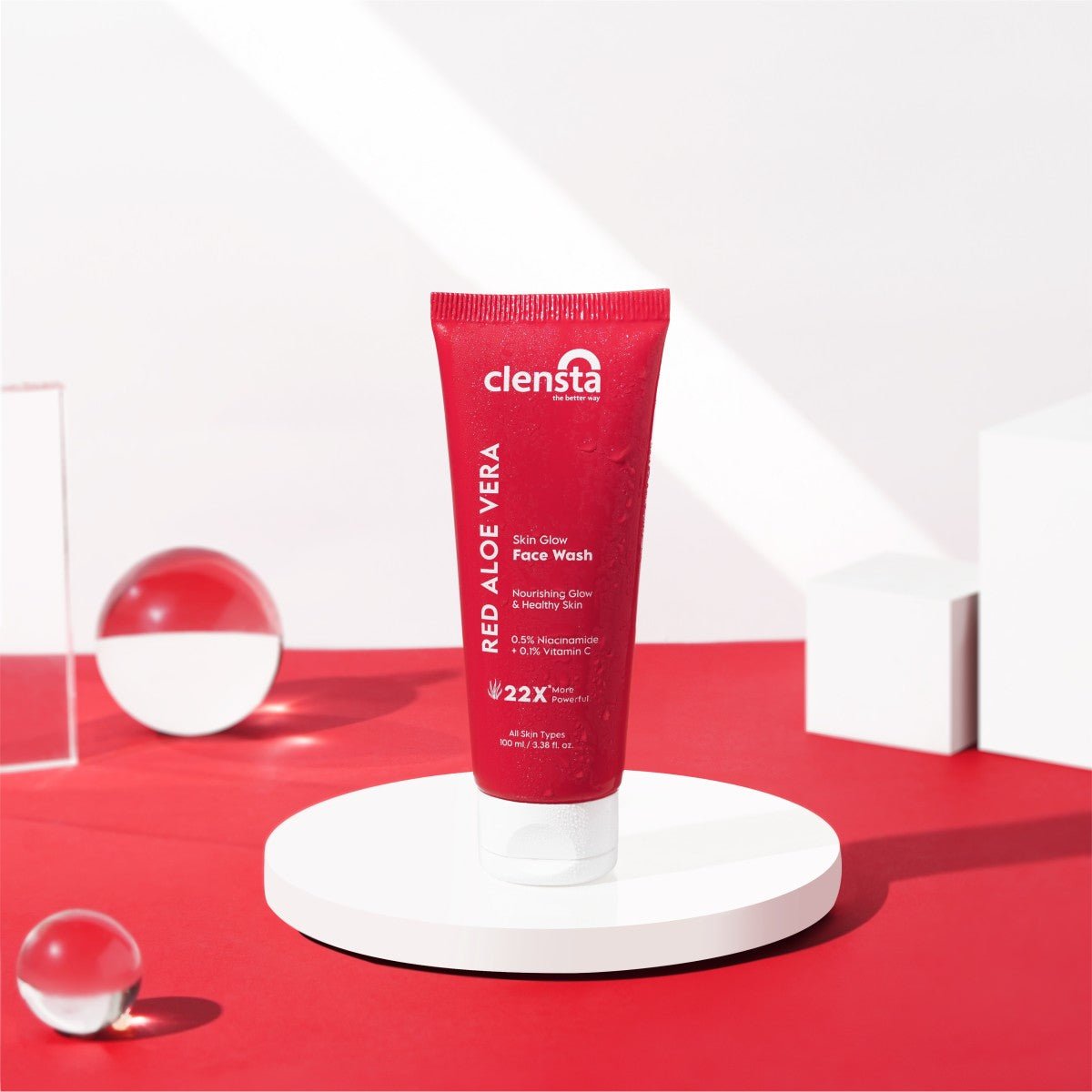 Clensta Skin Glow Face Wash 100 ml | iBellaa