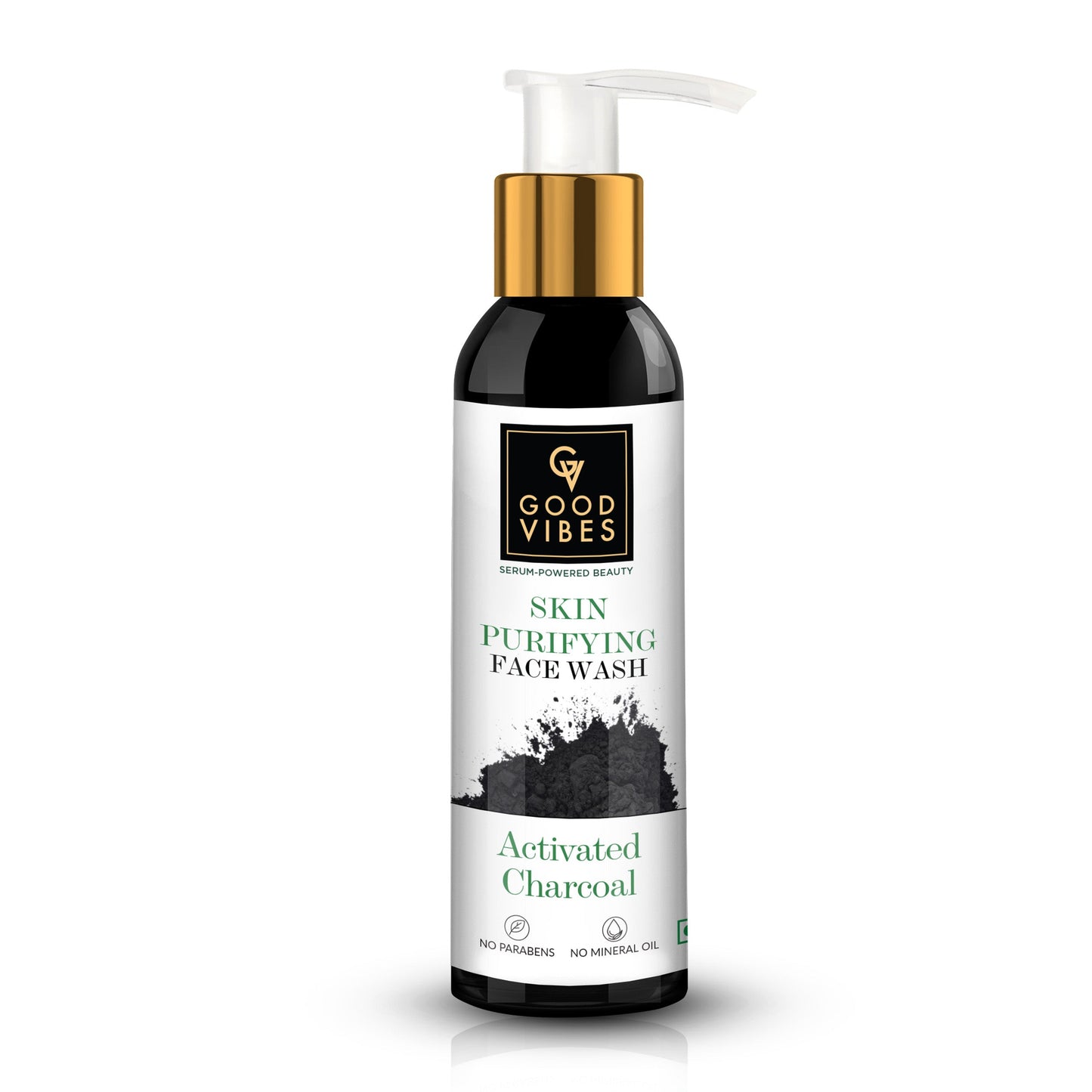 Good Vibes Skin Purifying Face Wash Charcoal | 120 ml | iBellaa