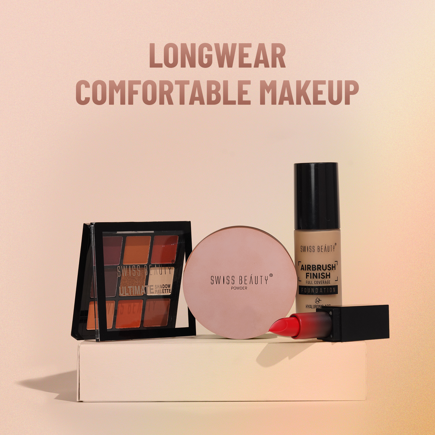 Swiss Beauty Silky and Smooth Powder with SPF-15 | 6.5 g | iBellaa