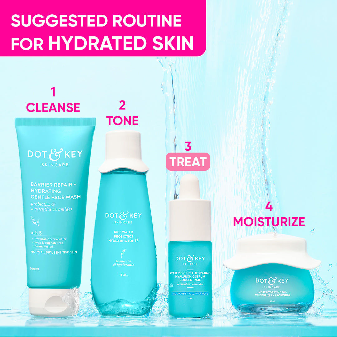DOT & KEY Hyaluronic & Ceramides Hydrating Face Serum | 30 ml | iBellaa