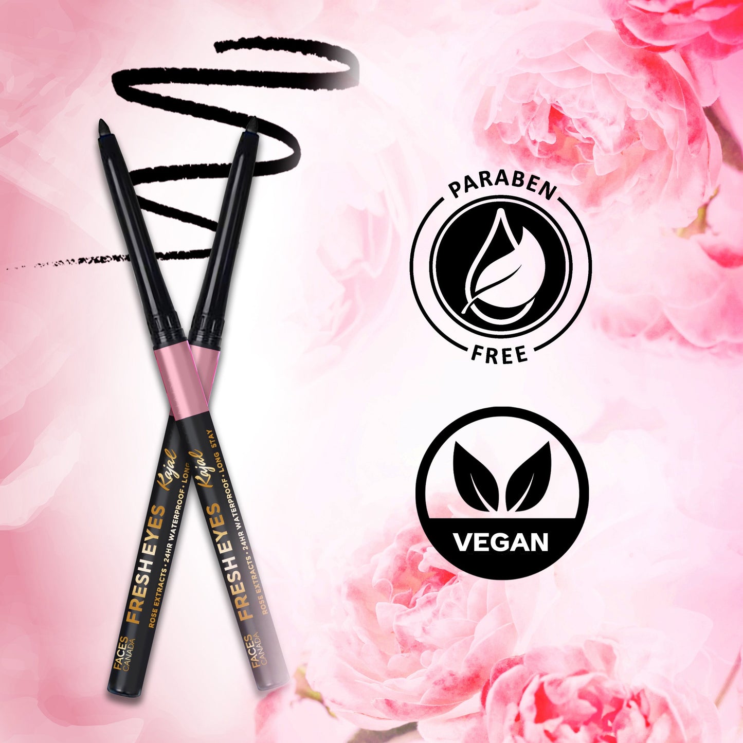 Faces Canada Fresh Eyes Kajal | 0.35 g | iBellaa