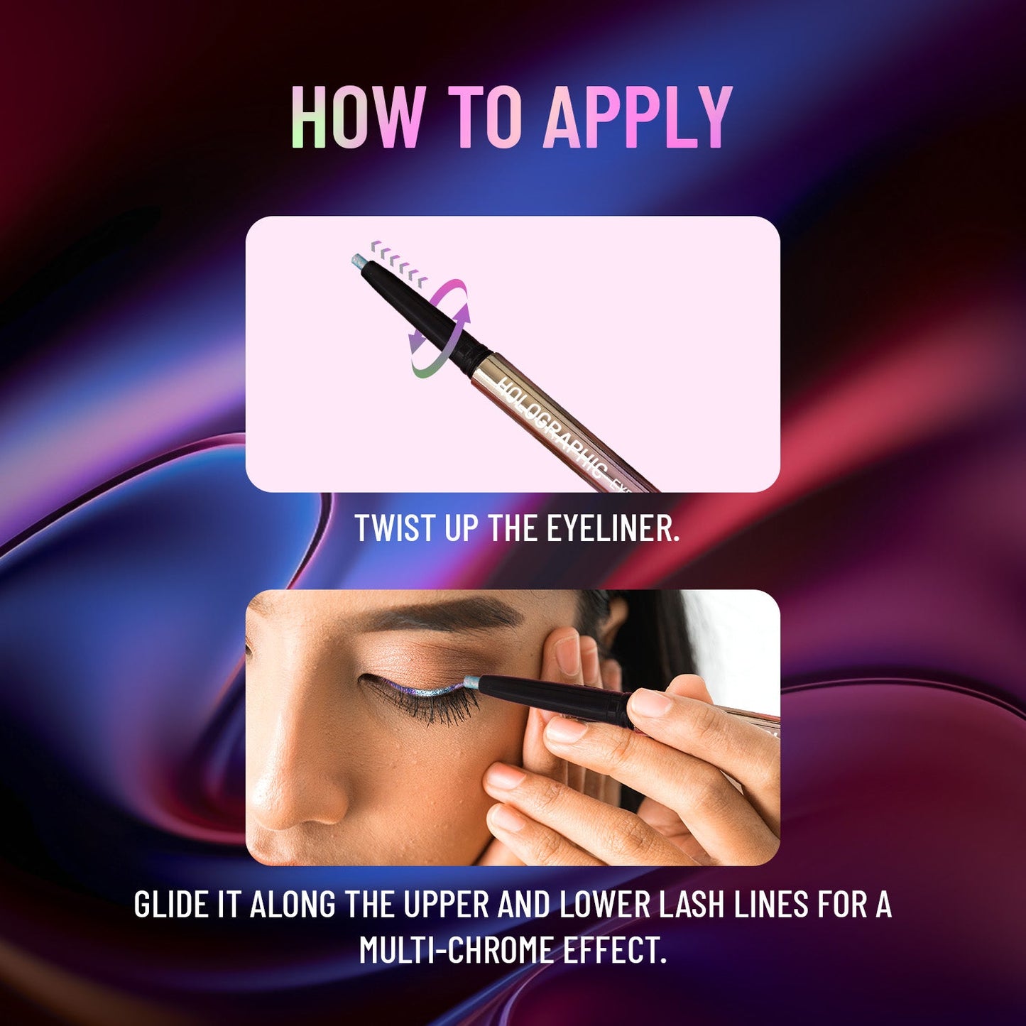 Swiss Beauty Holographic Eyeliner | 0.2 g | iBellaa