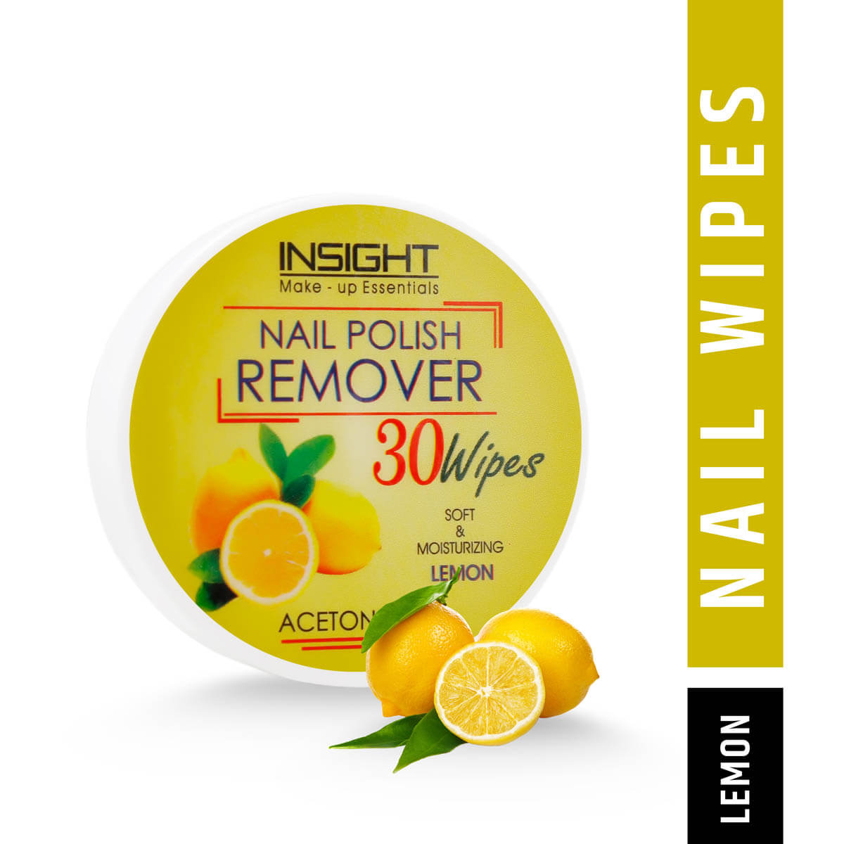 Insight Cosmetics Nail Polish Remover Wipes - 30 | 15 ml | iBellaa