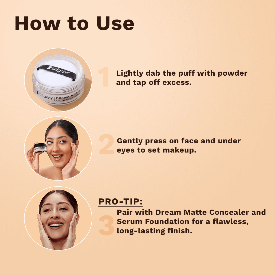 Pilgrim Dream Matte Loose Powder | 8 g | iBellaa
