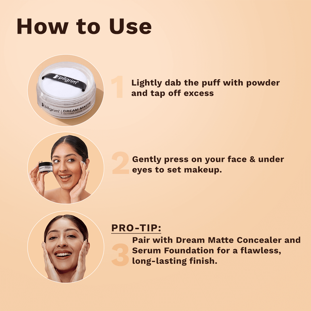 Pilgrim Dream Matte Loose Powder | 8 g | iBellaa