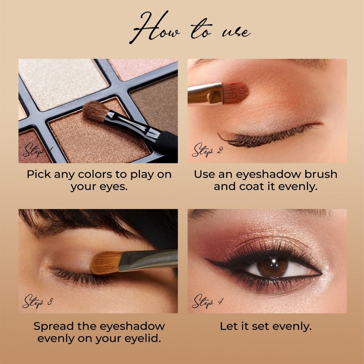 Insight Cosmetics All Eyes On You Eyeshadow Palette | 17 g | iBellaa