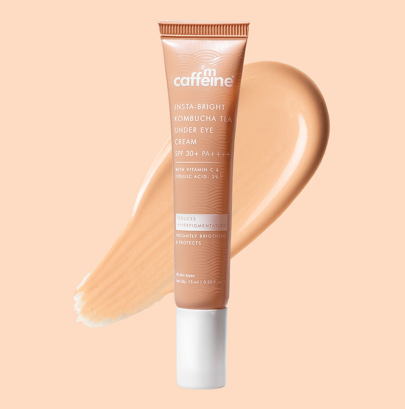 mcaffeine Brightening & Color Corrector Tinted Eye Cream - Orange 15ml | iBellaa