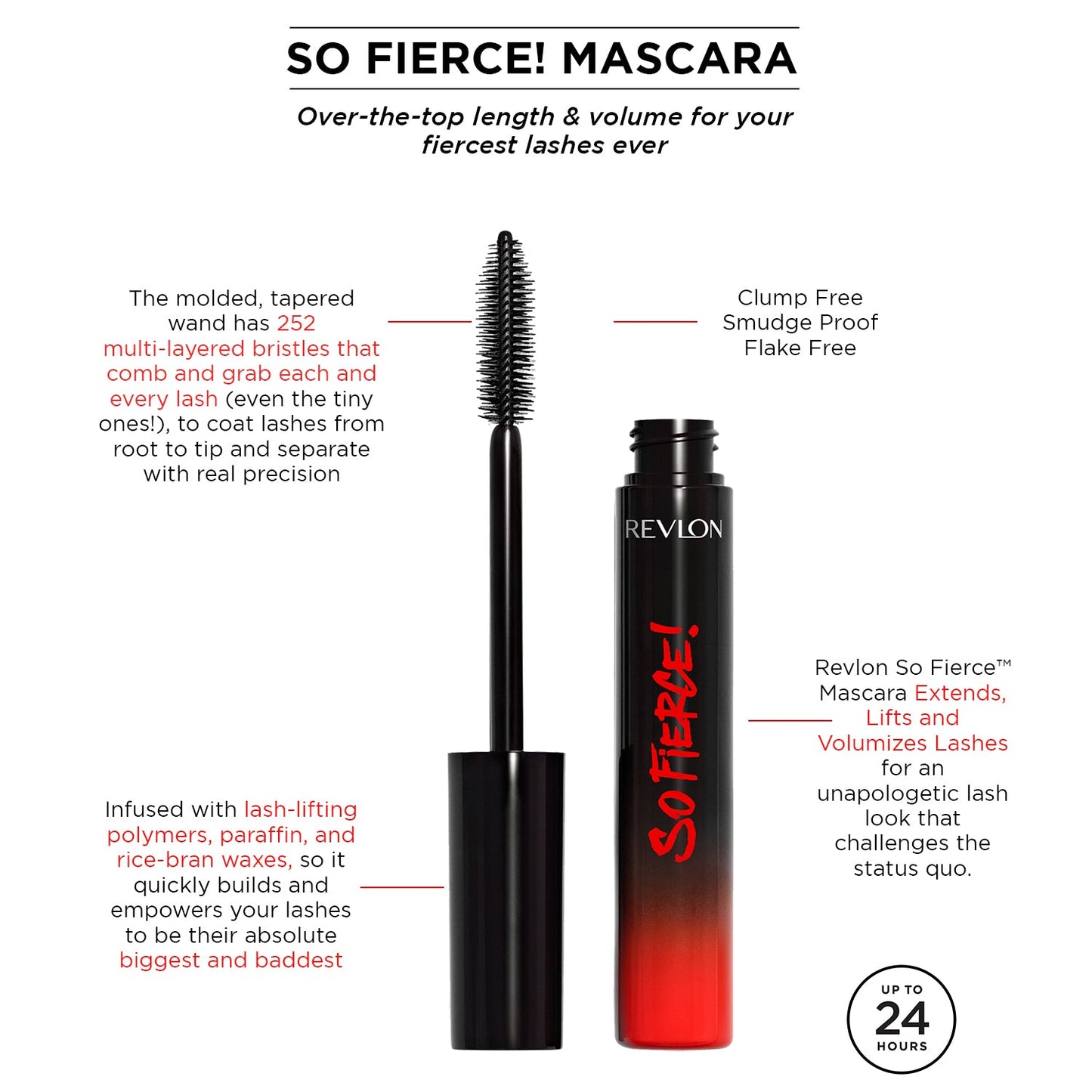 Revlon So Fierce! Mascara | Blackest Black | iBellaa