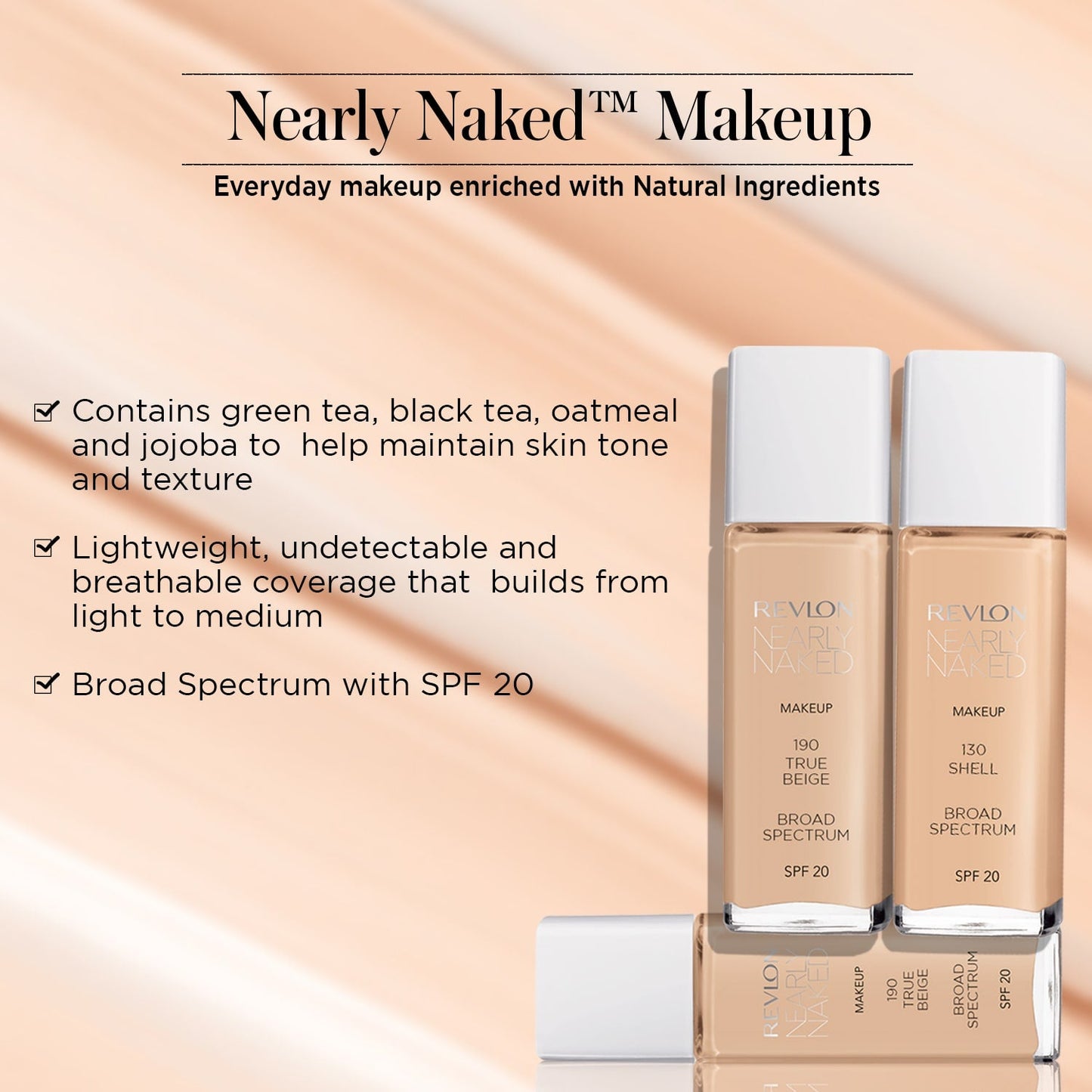 Revlon Nearly Naked™ Makeup | 30 ml | iBellaa