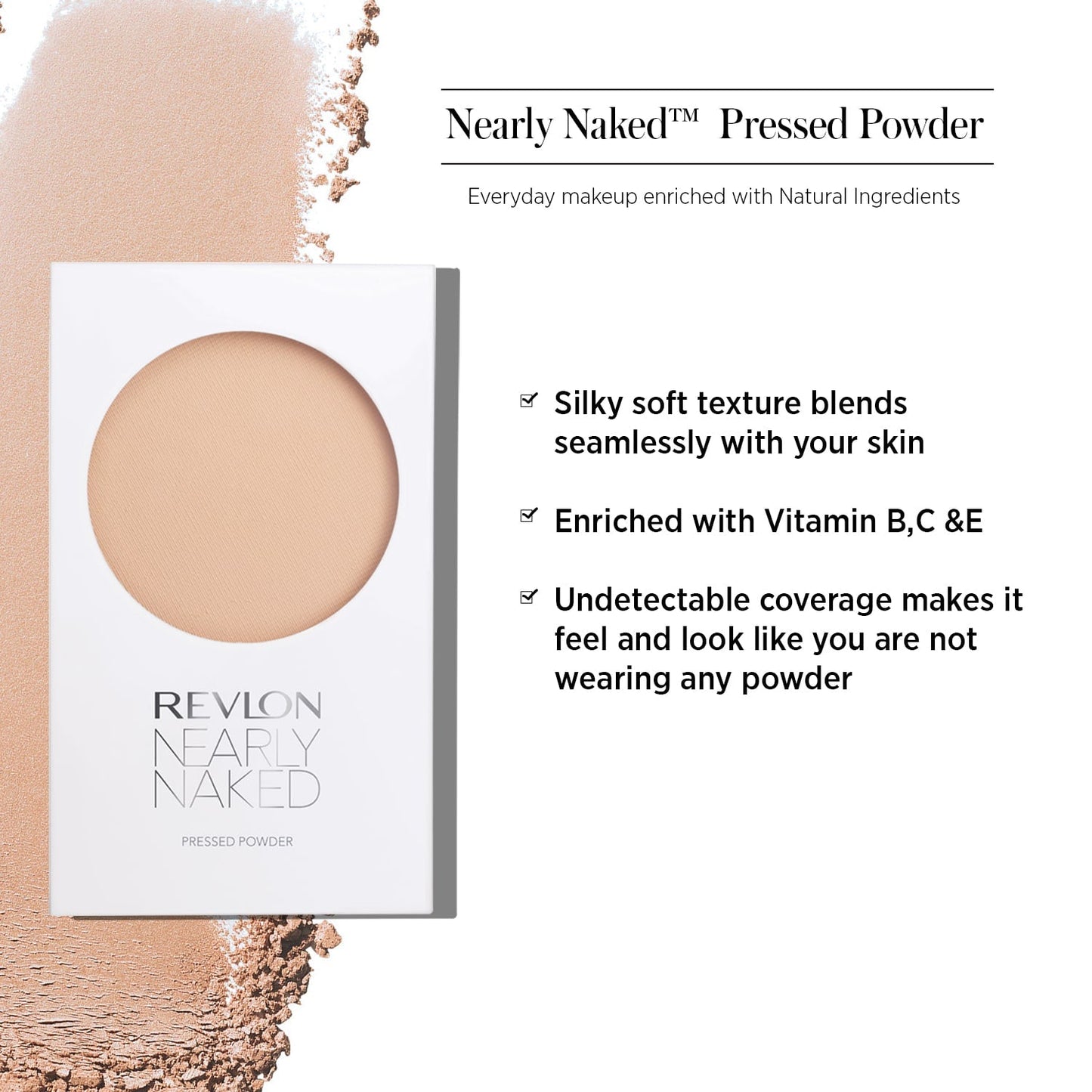 Revlon Nearly Naked Pressed Powder | 8 g | iBellaa