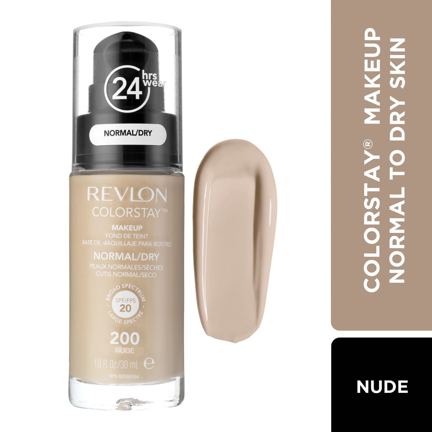 Revlon ColorStay™ Longwear Makeup for Normal/Dry Skin, SPF 20 | 30 ml | iBellaa