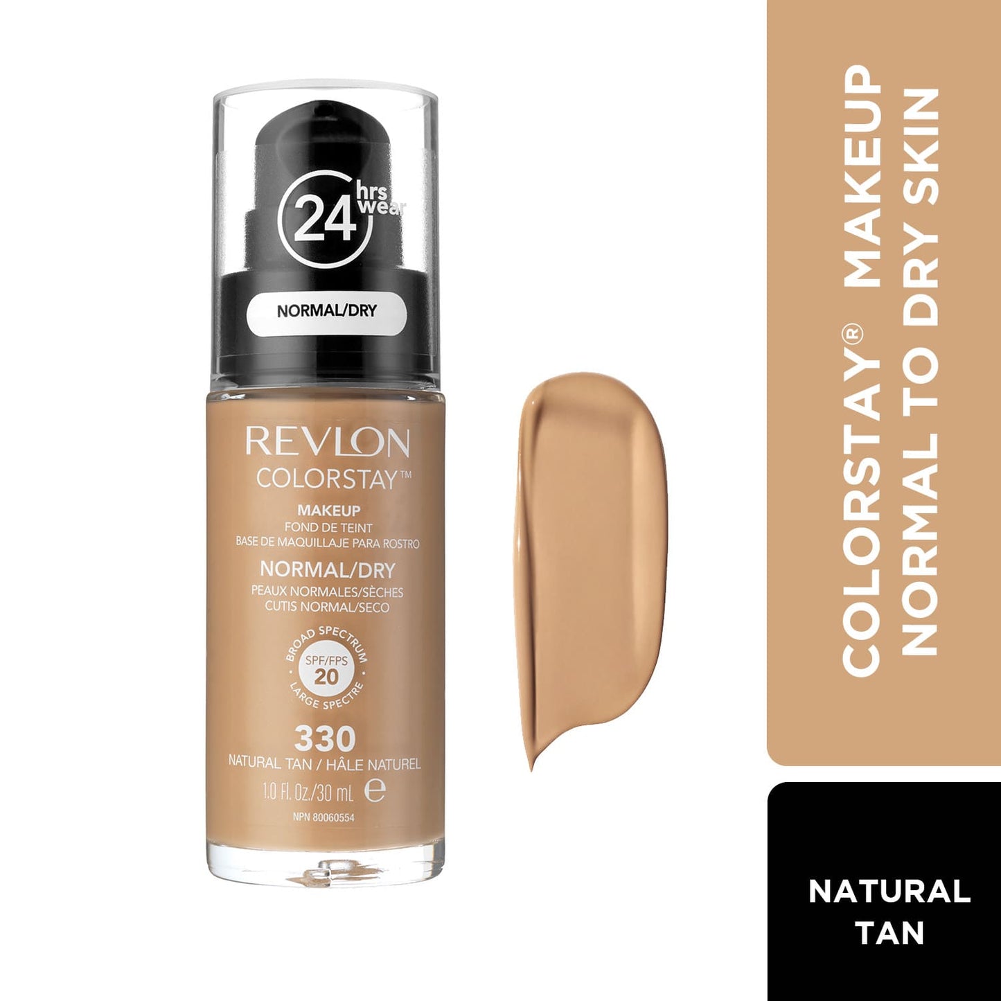 Revlon ColorStay™ Longwear Makeup for Normal/Dry Skin, SPF 20 | 30 ml | iBellaa