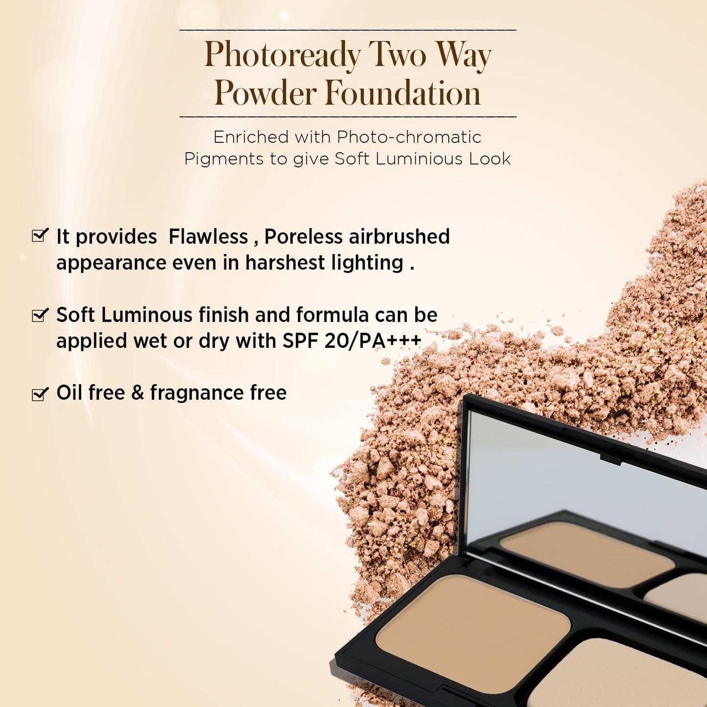 Revlon Photoready Two Way Powder Foundation SPF 20/PA++ | 10.5g | iBellaa