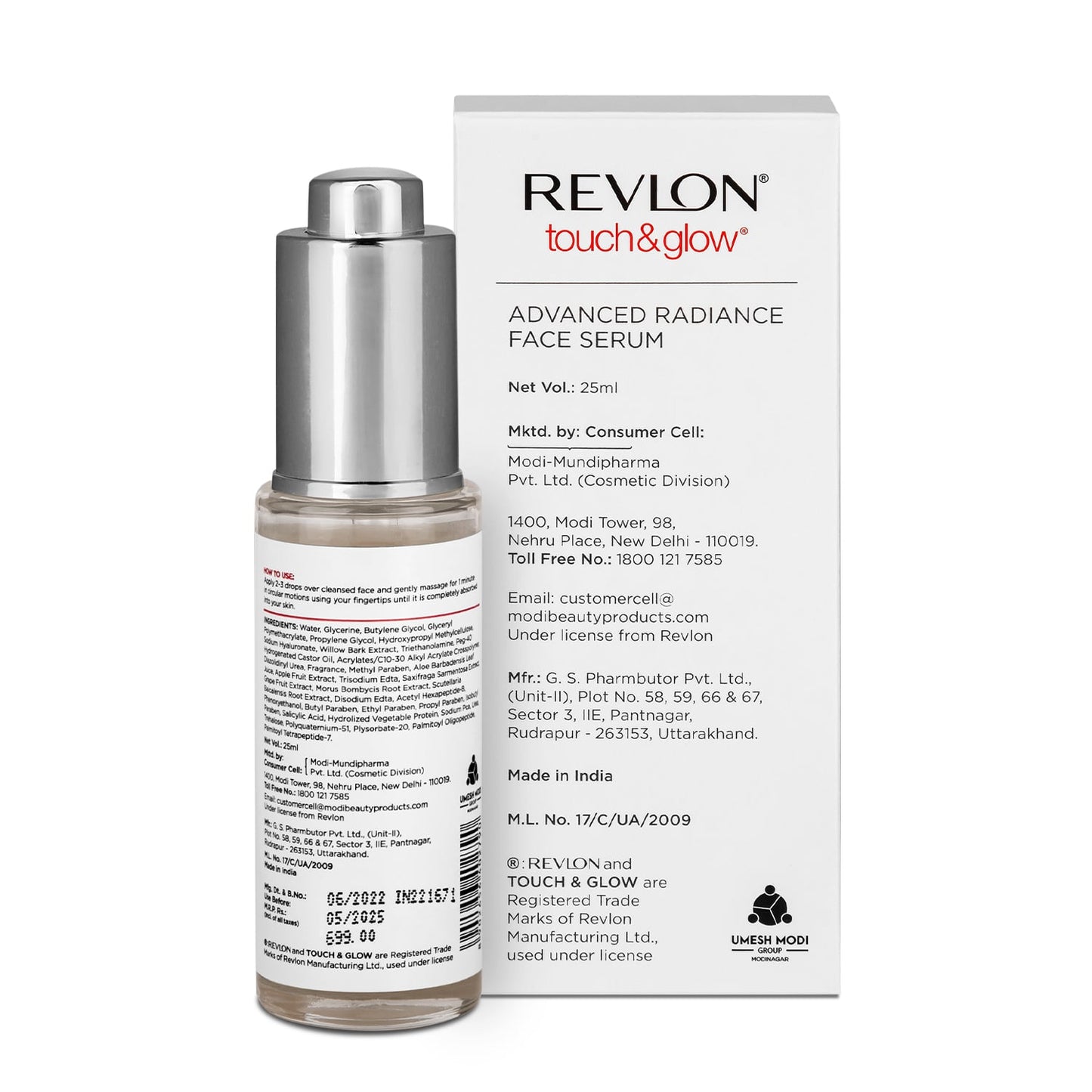 Revlon Touch & Glow Advanced Radiance Face Serum | 50 ml | iBellaa