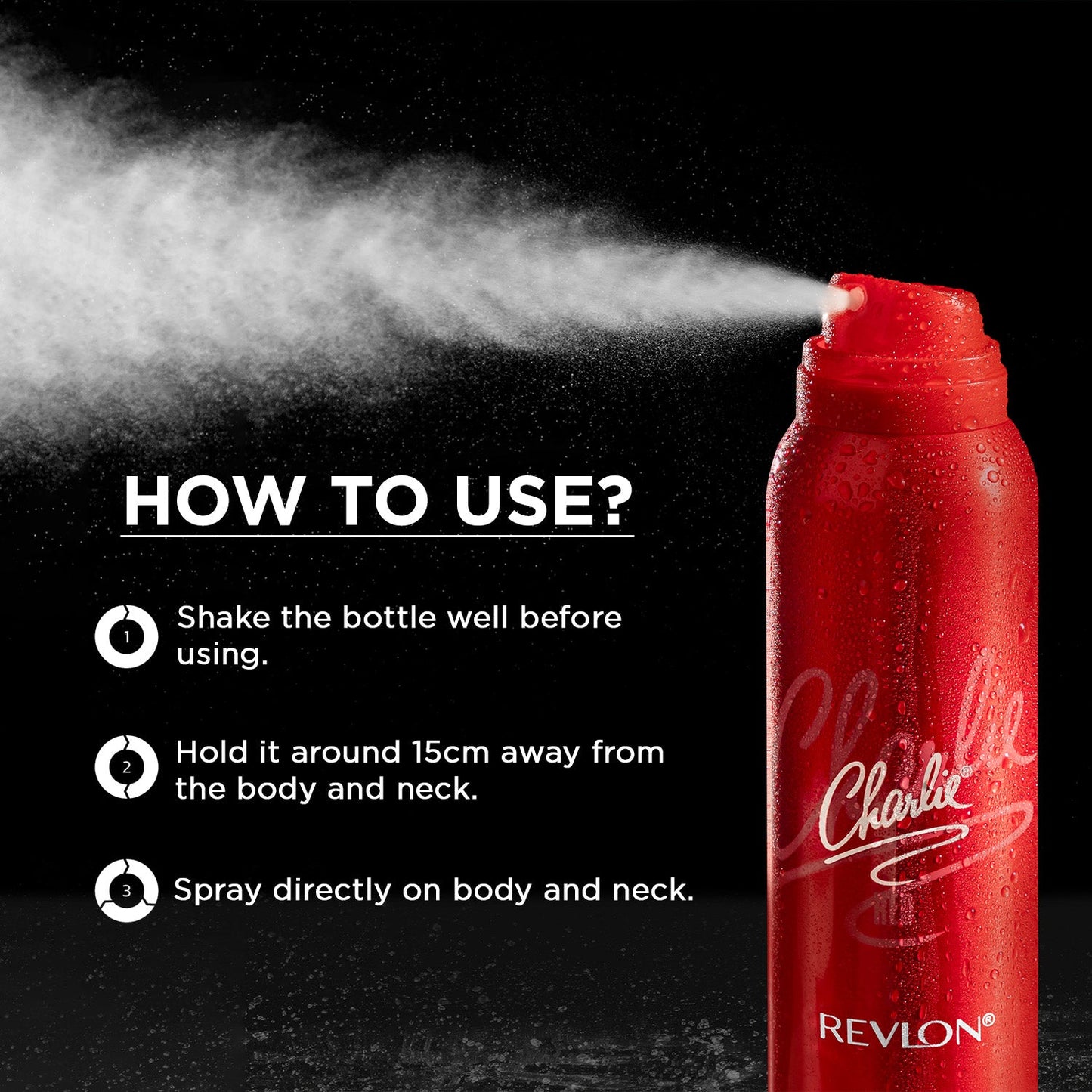 Revlon Charlie® Red Perfumed Body Spray | 150 ml| iBellaa