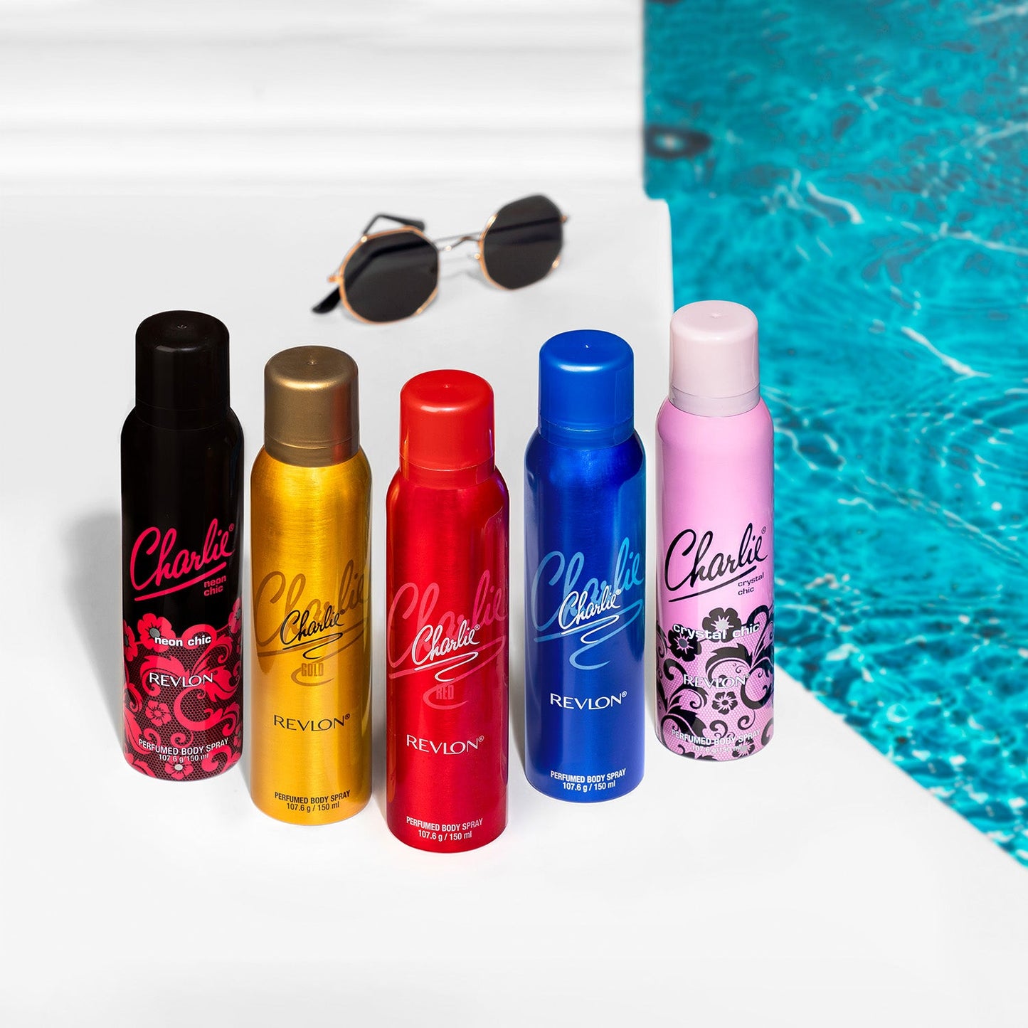Revlon Charlie Neon Chic Perfumed Body Spray | 150 ml | iBellaa