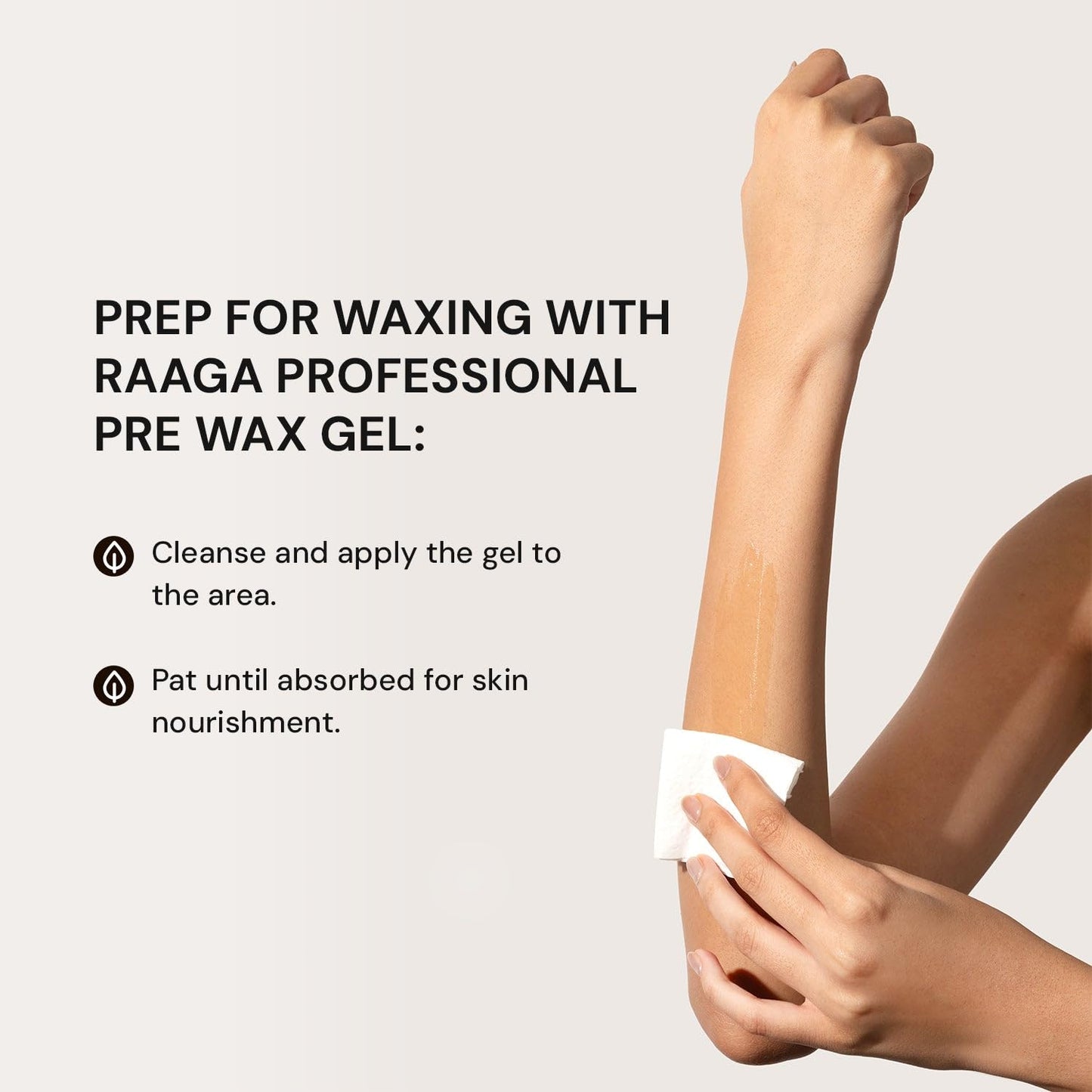 Raaga Professional Pre Wax Gel with Refreshing Lemon and Cocoa Butter (250 ml) | iBellaa