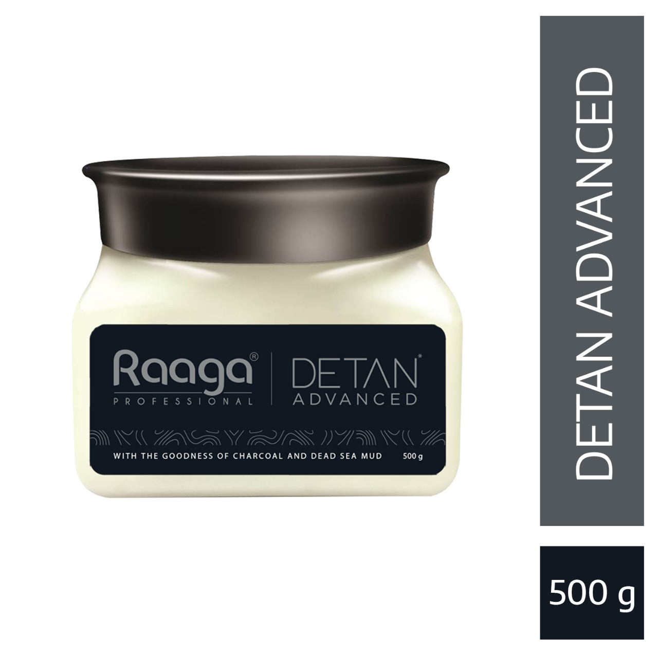 Raaga Professional De-Tan Advanced Pack | Charcoal and Dead Sea Mud | (500 gm) | iBellaa