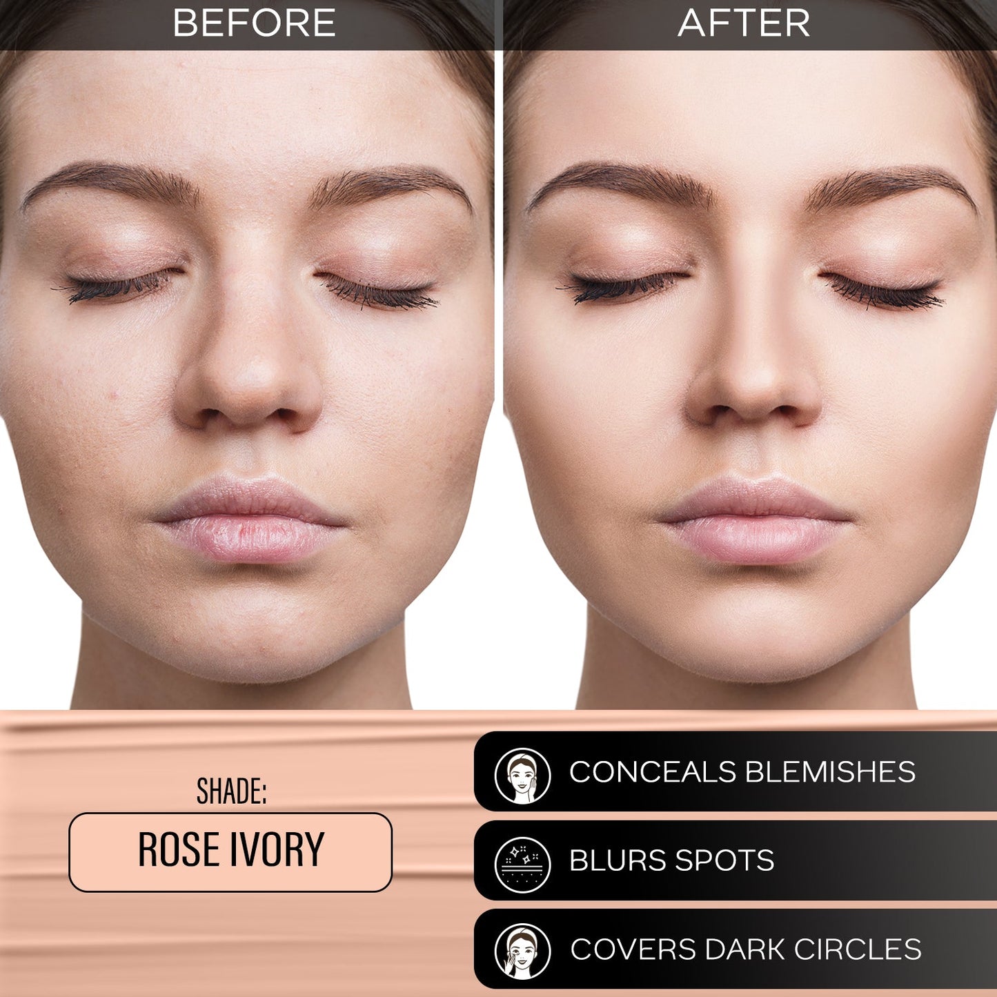 Faces Canada 3 in 1 All Day Hydra Matte Mini Foundation | 15 ml | iBellaa