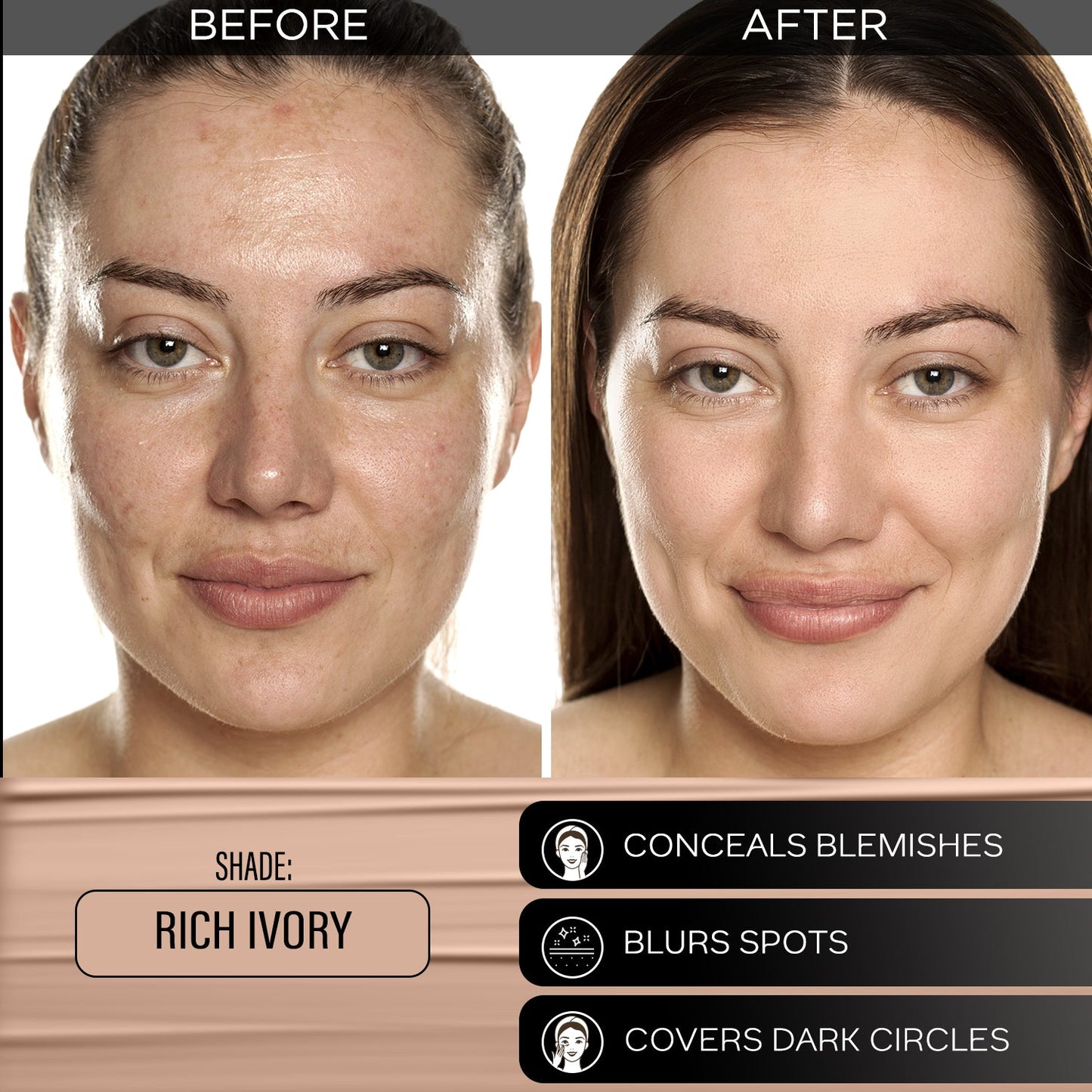 Faces Canada 3 in 1 All Day Hydra Matte Mini Foundation | 15 ml | iBellaa