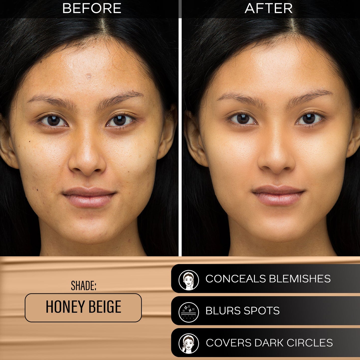 Faces Canada 3 in 1 All Day Hydra Matte Mini Foundation | 15 ml | iBellaa