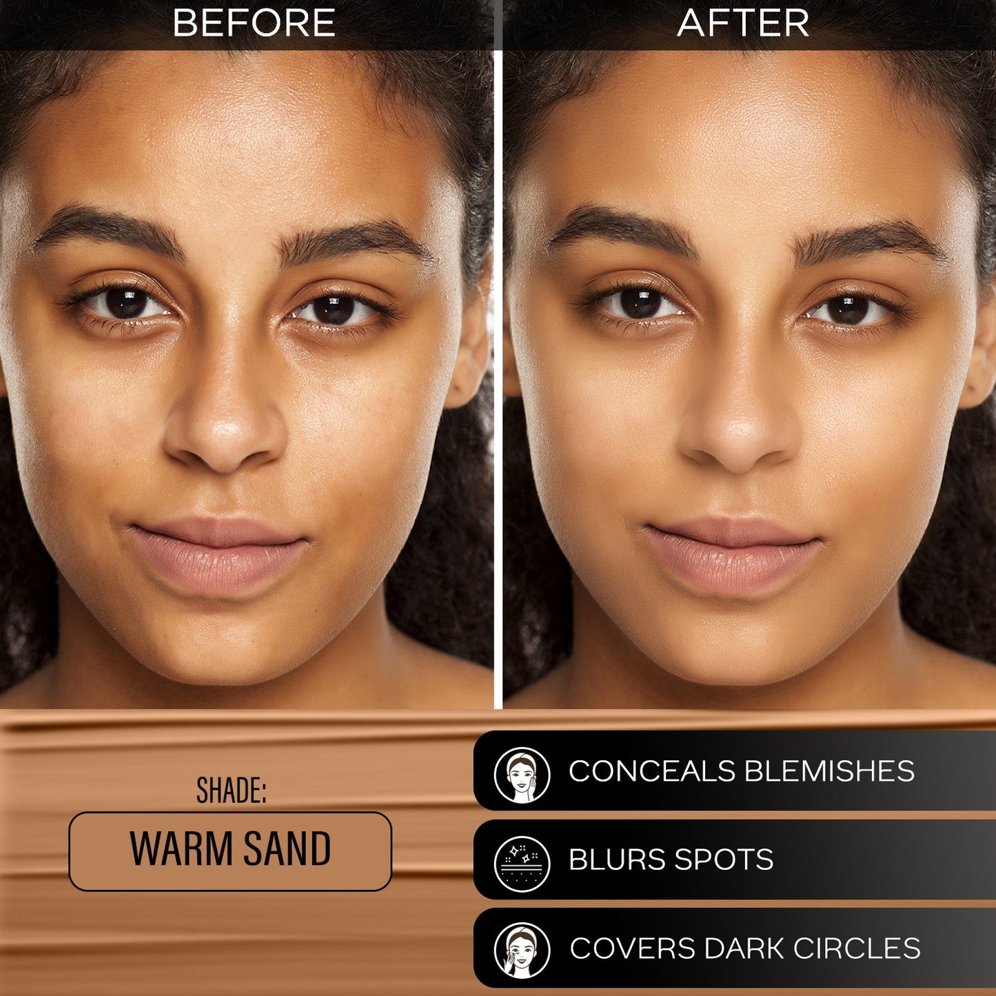 Faces Canada 3 in 1 All Day Hydra Matte Mini Foundation | 15 ml | iBellaa