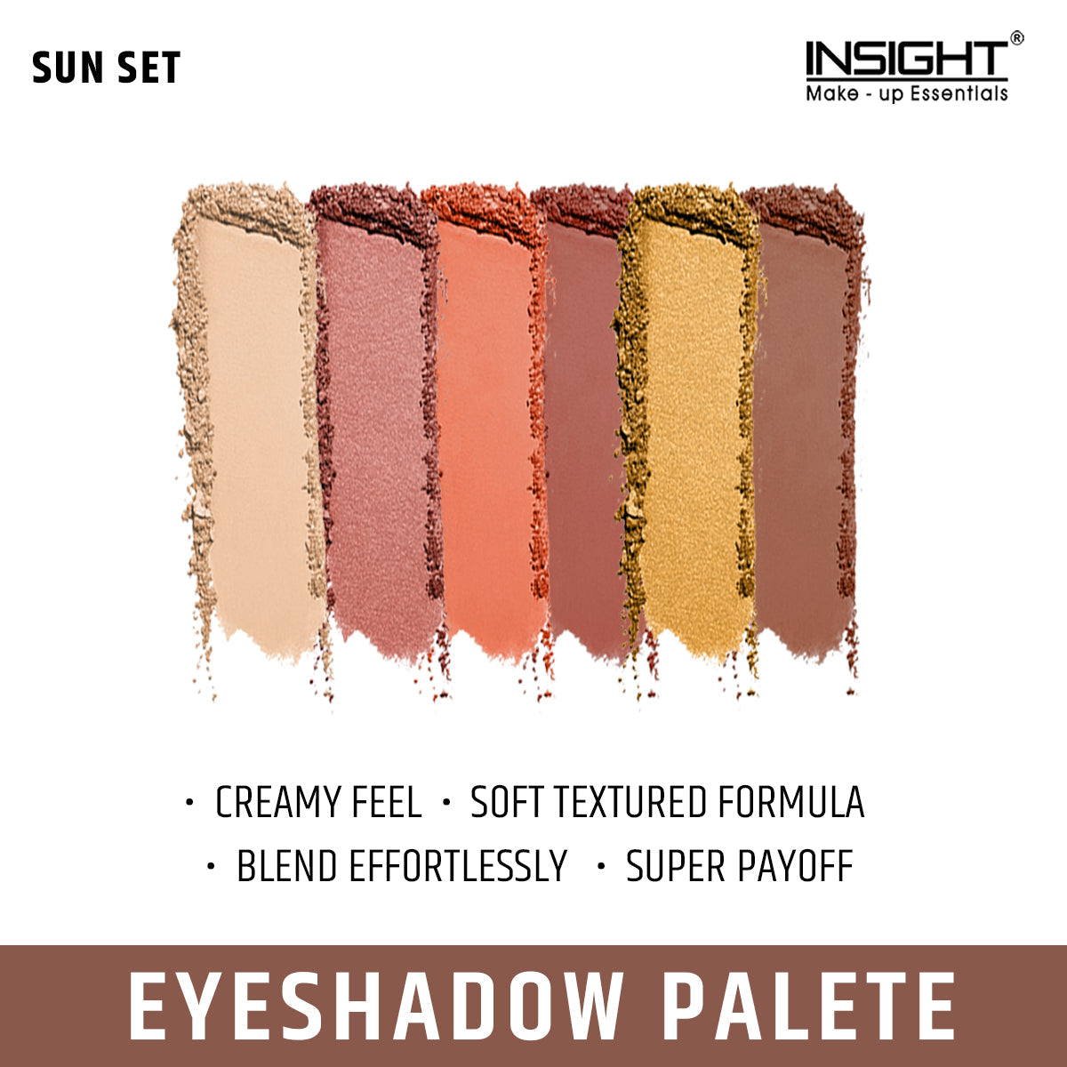 Insight Cosmetics Show Time Eyeshadow Palette | 15 g | iBellaa