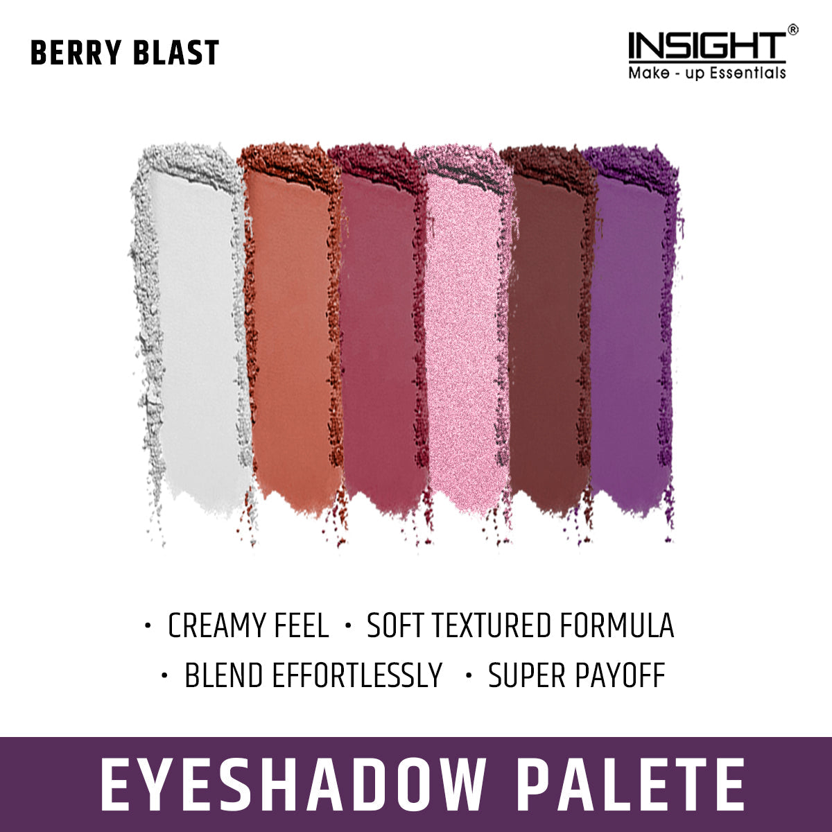 Insight Cosmetics Show Time Eyeshadow Palette | 15 g | iBellaa