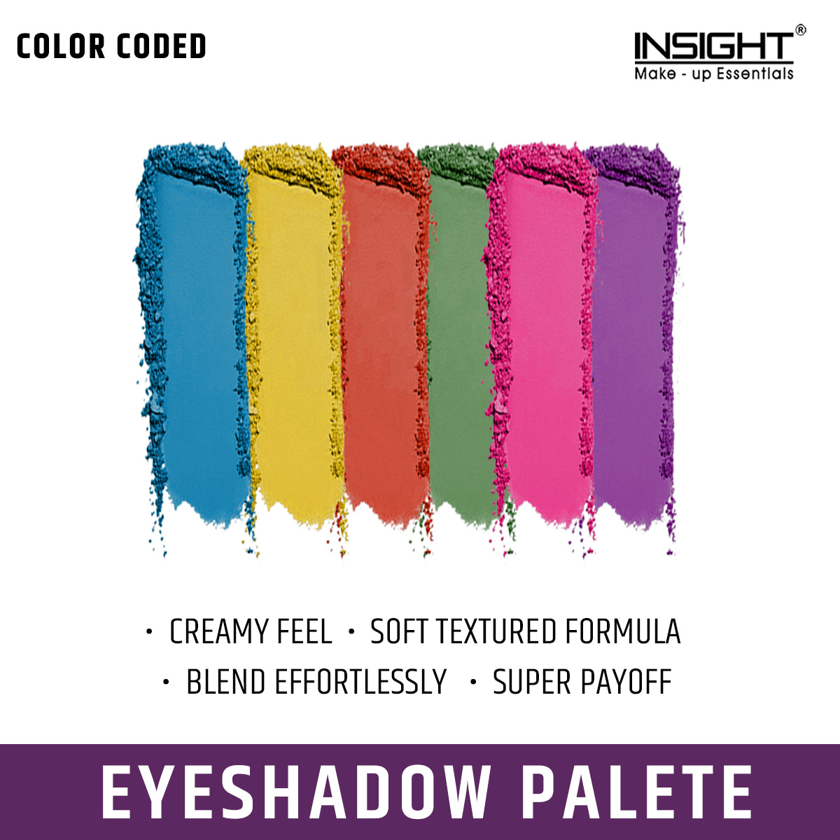 Insight Cosmetics Show Time Eyeshadow Palette | 15 g | iBellaa