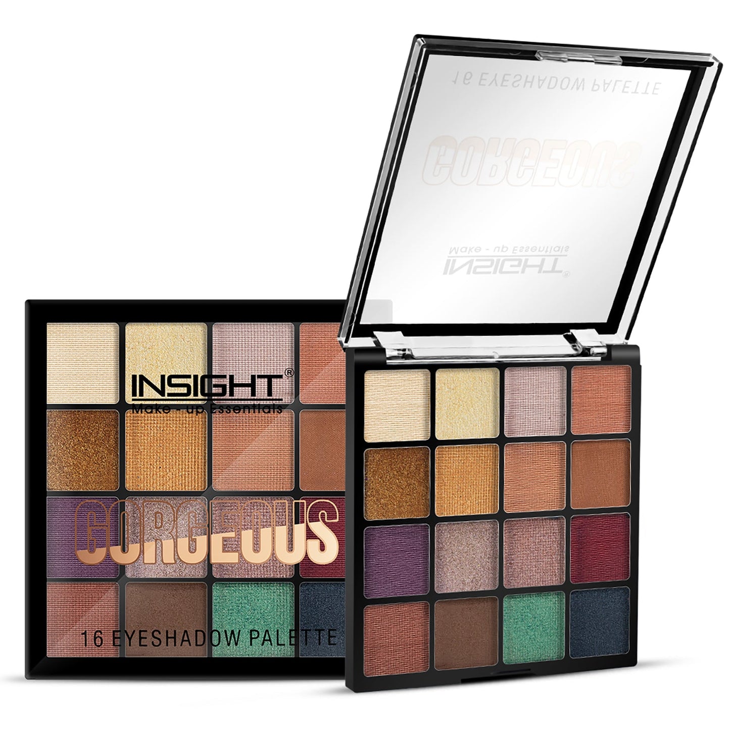 Insight Cosmetics Gorgeous 16 Eyeshadow Palette | 37 g | iBellaa