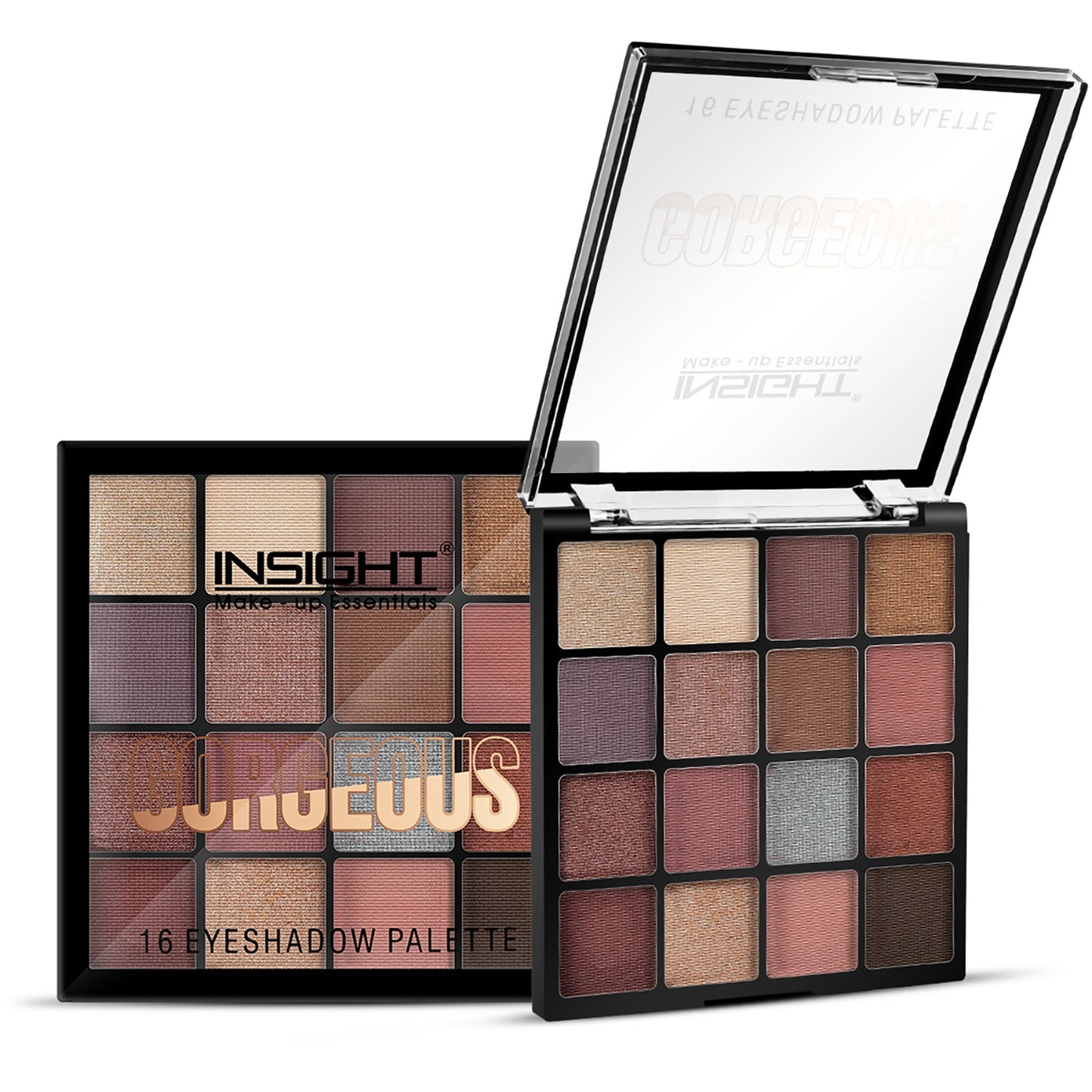 Insight Cosmetics Gorgeous 16 Eyeshadow Palette | 37 g | iBellaa