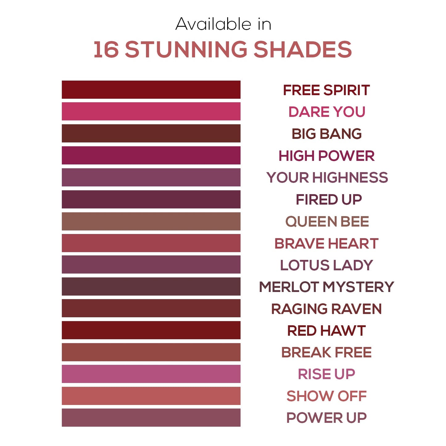 RENEE Stunner Matte Lipstick, 4Gm | iBellaa