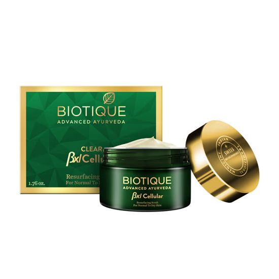 Biotique Clear Bxl Cellular Resurfacing Scrub 50G | iBellaa