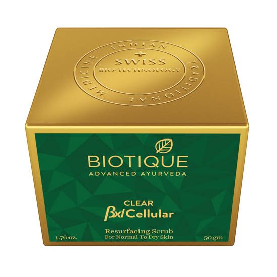 Biotique Clear Bxl Cellular Resurfacing Scrub 50G | iBellaa