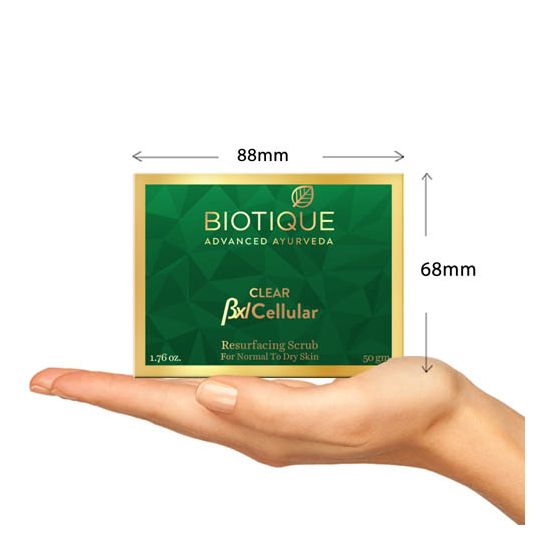 Biotique Clear Bxl Cellular Resurfacing Scrub 50G | iBellaa