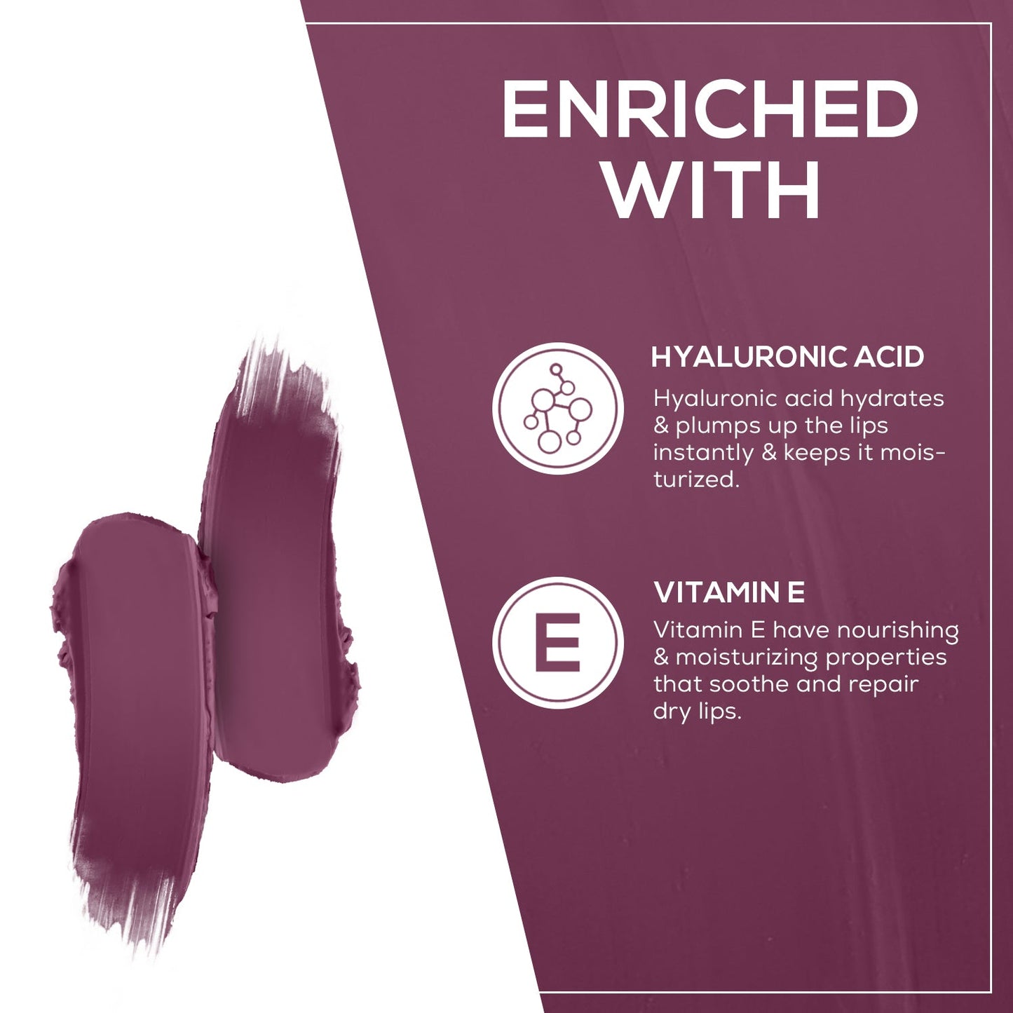 RENEE Stunner Matte Lipstick, 4Gm | iBellaa