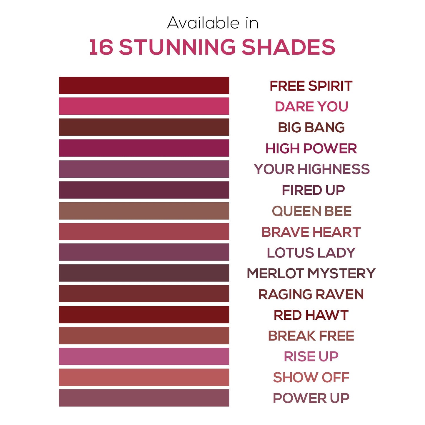 RENEE Stunner Matte Lipstick, 4Gm | iBellaa