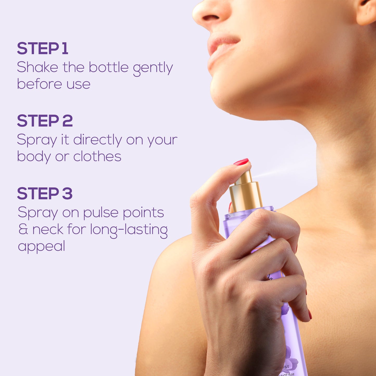 RENEE Violet Melody Body Mist, 150ml | iBellaa