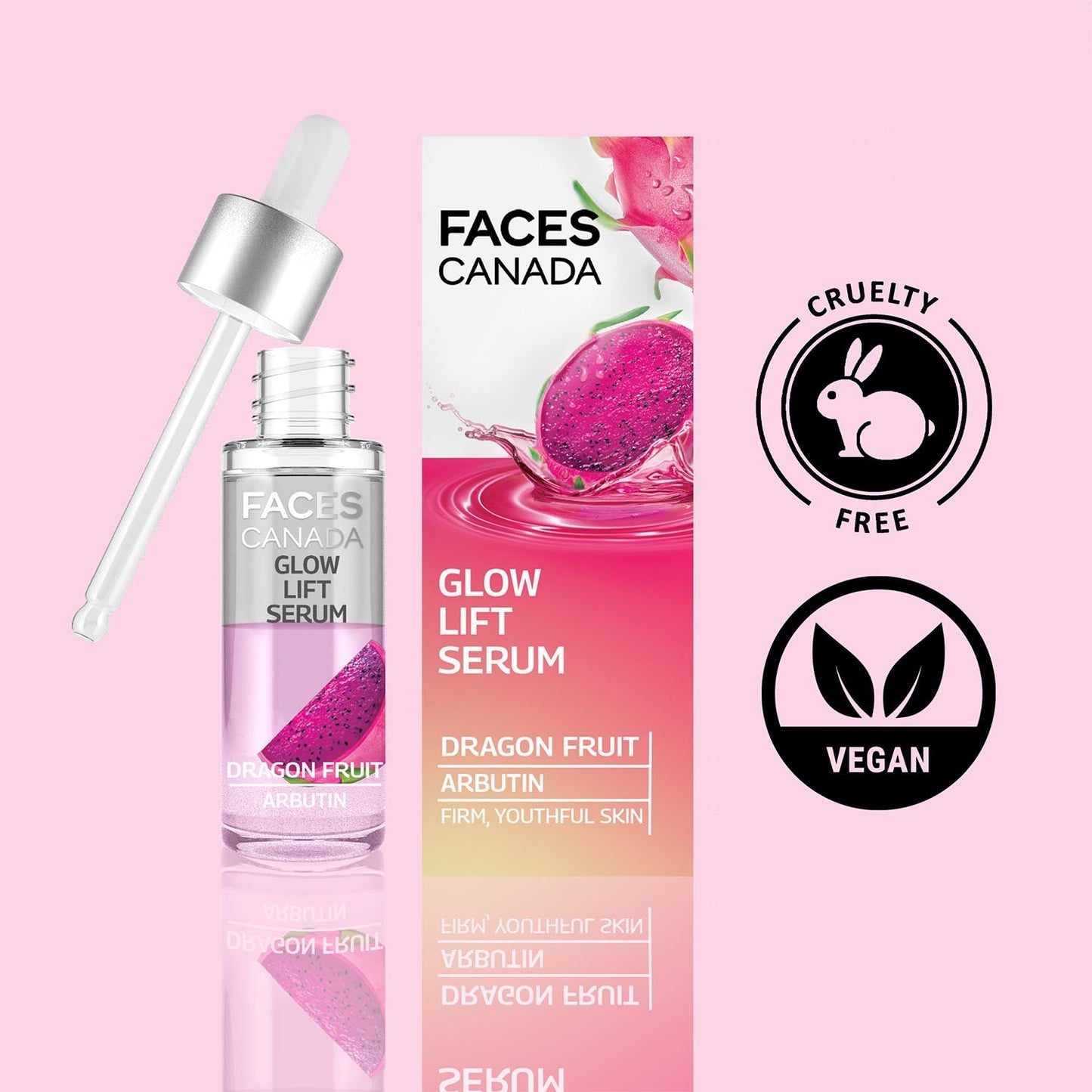 Faces Canada Glow Lift Serum Dragon Fruit | 27 ml | iBellaa