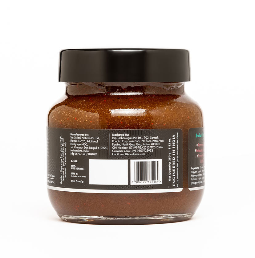 coffee scrub for body