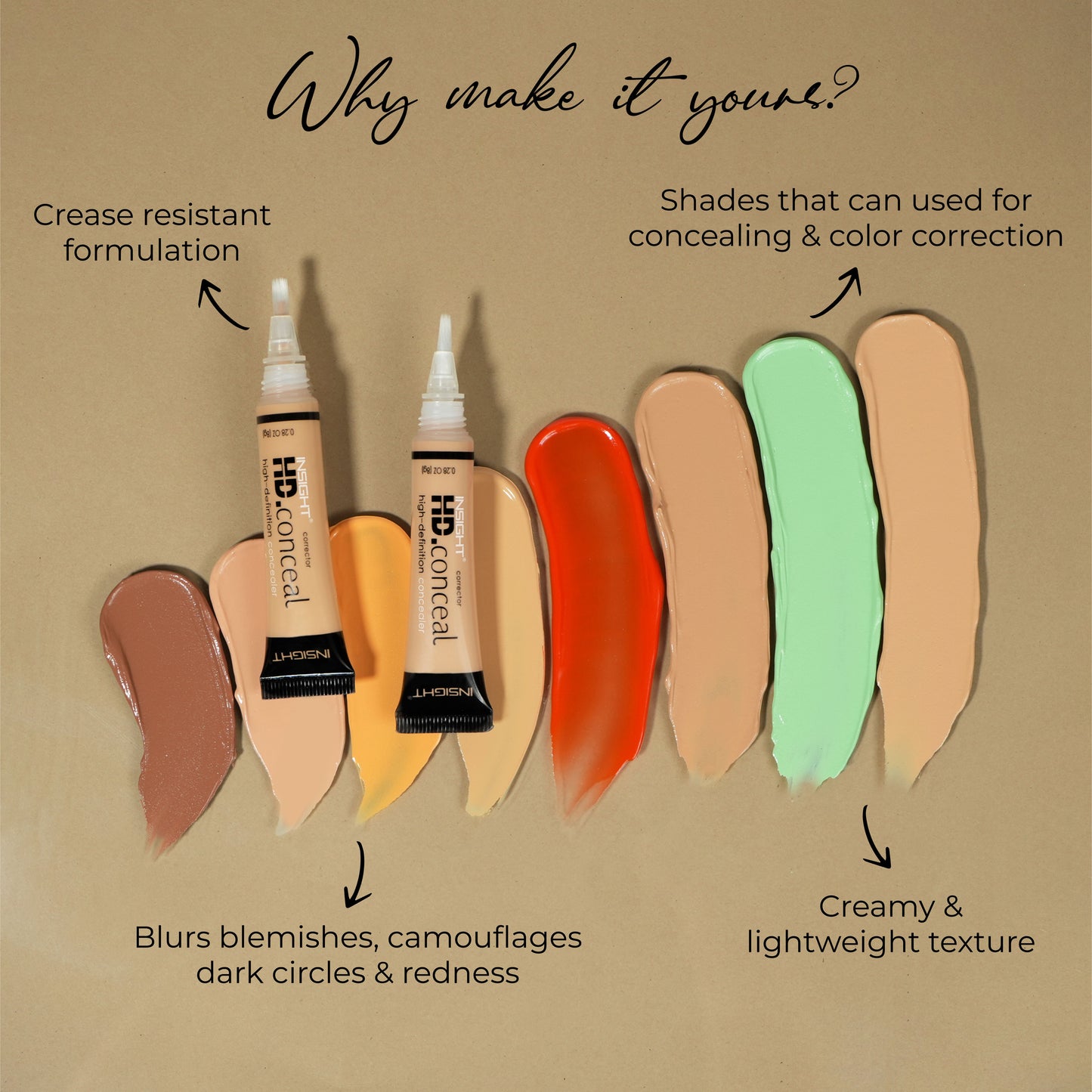 Insight Cosmetics HD Conceal | 8 g | iBellaa